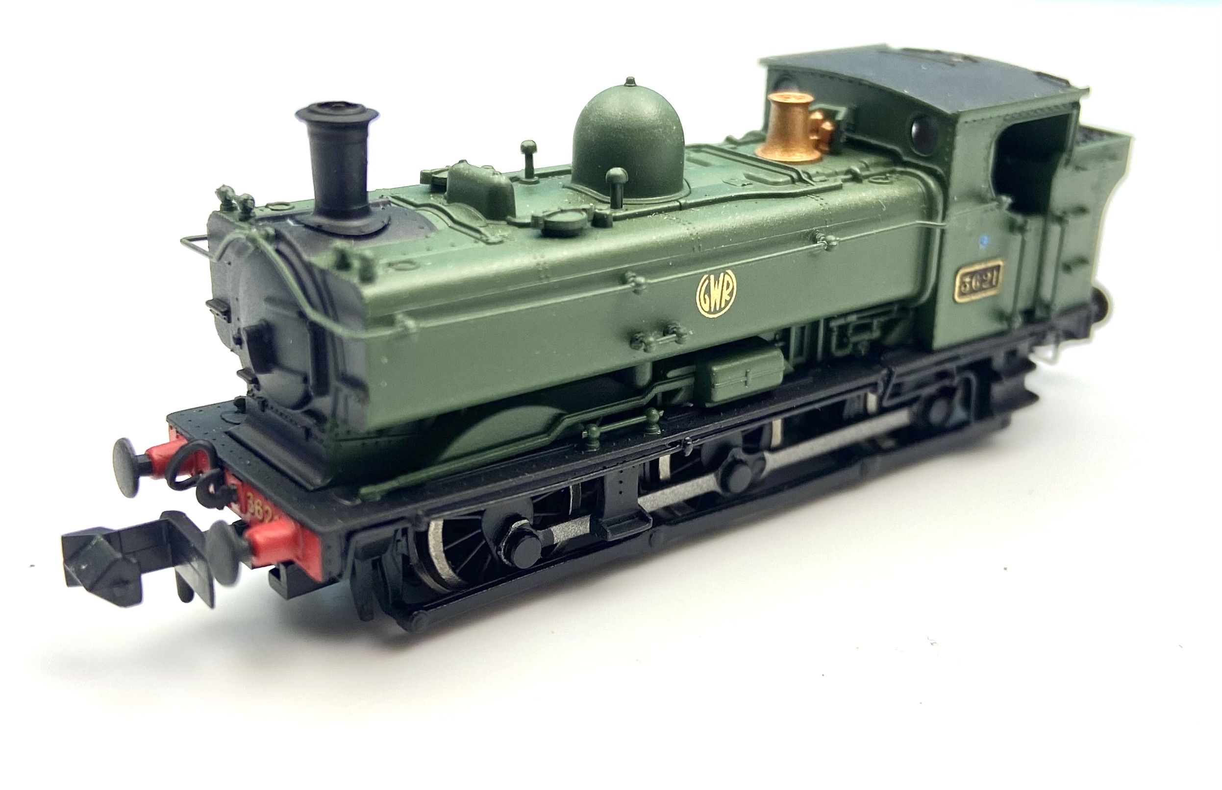 2S-007-030D Pannier 3621 GWR Shirtbutton DCC Fitted