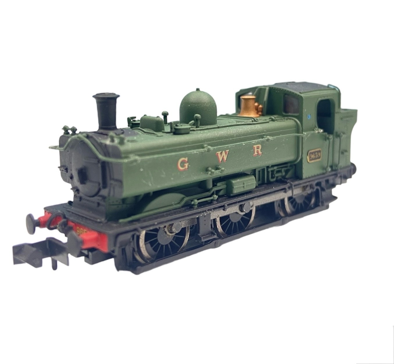 2S-007-031D Pannier 9659 GWR Green DCC Fitted