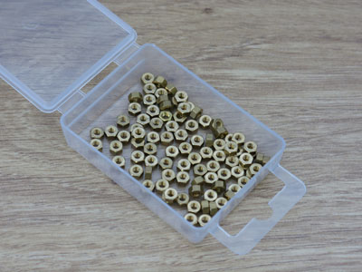 31014 6BA  Brass Nuts