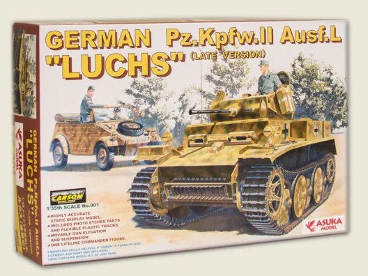 35001 ASUKA GERMAN PZ.KPFW.II AUSF LATE