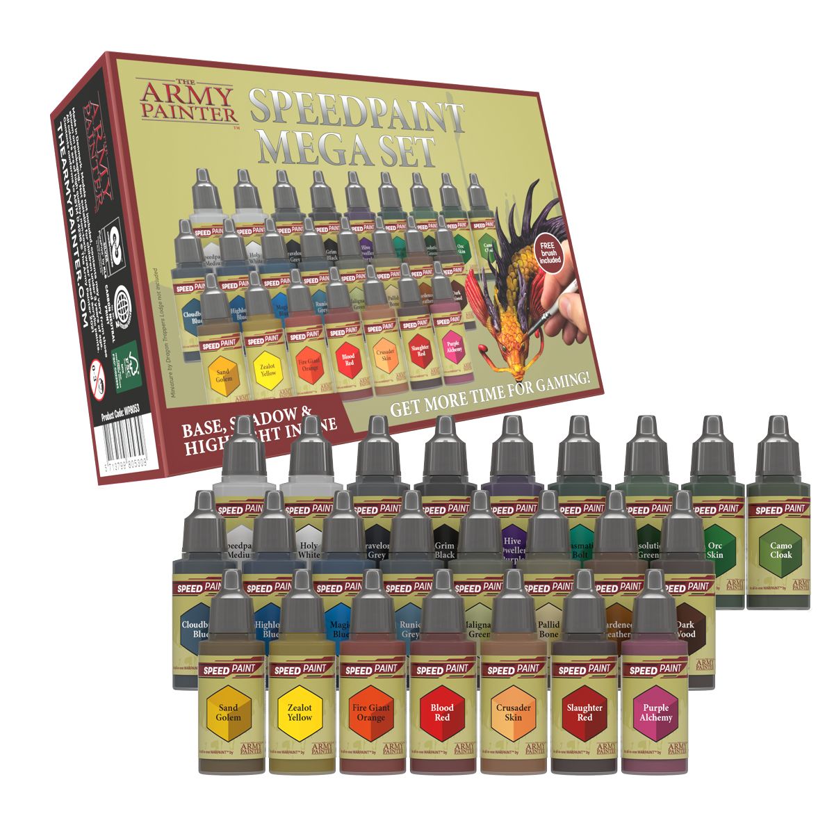 41205 WP8053 ARMY PAINTER MEGA SPEED PAINT SET