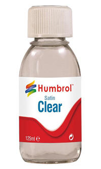 42023 Humbrol Satin Clear 125ml