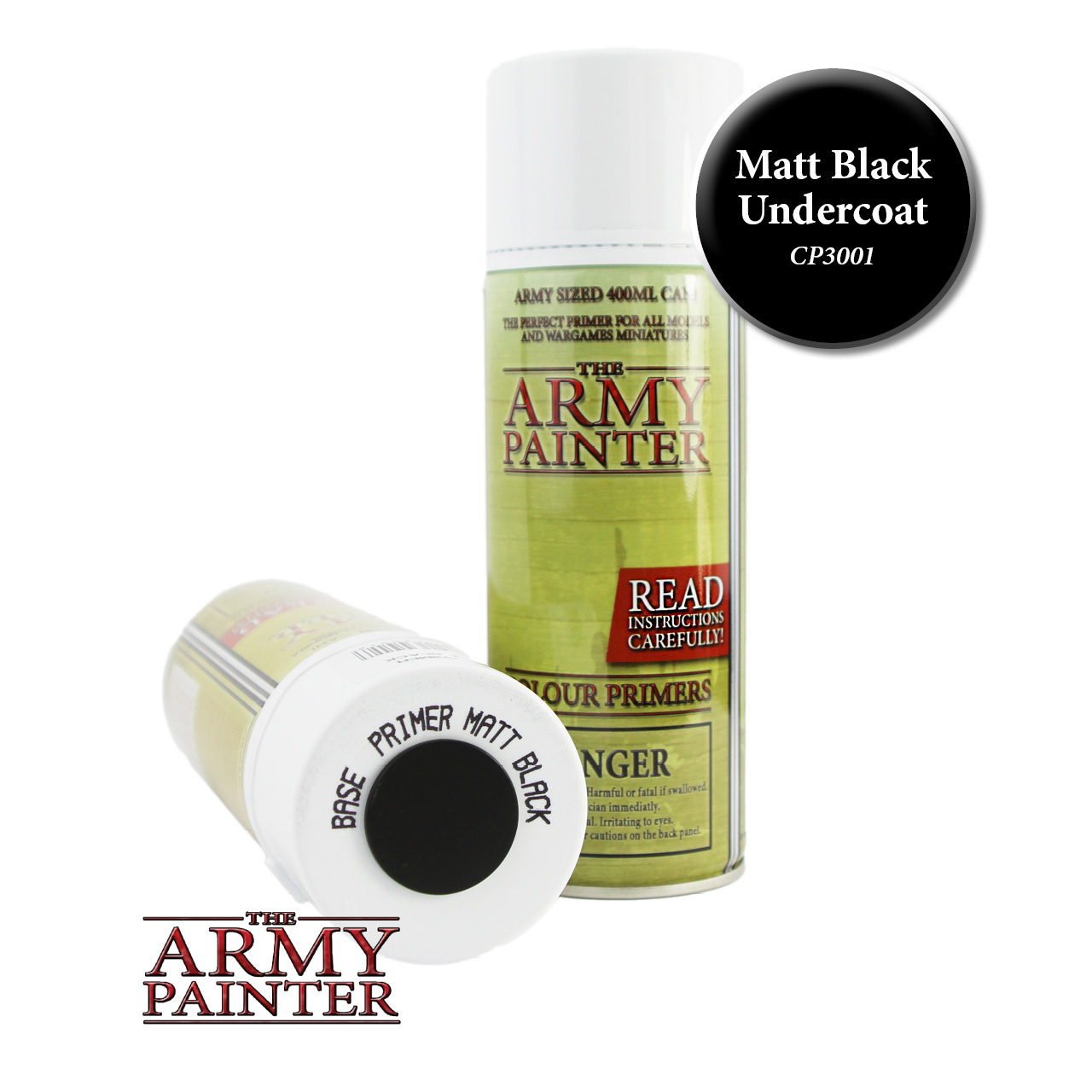 43001 CP3001S ARMY PAINTER SPRAY MATT BLACK