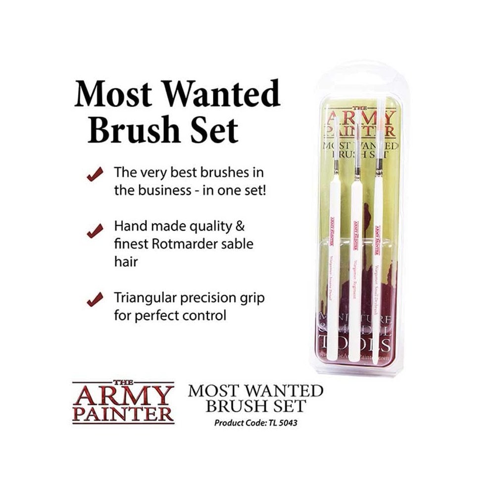 44173 TL5043P MOST WANTED BRUSH SET