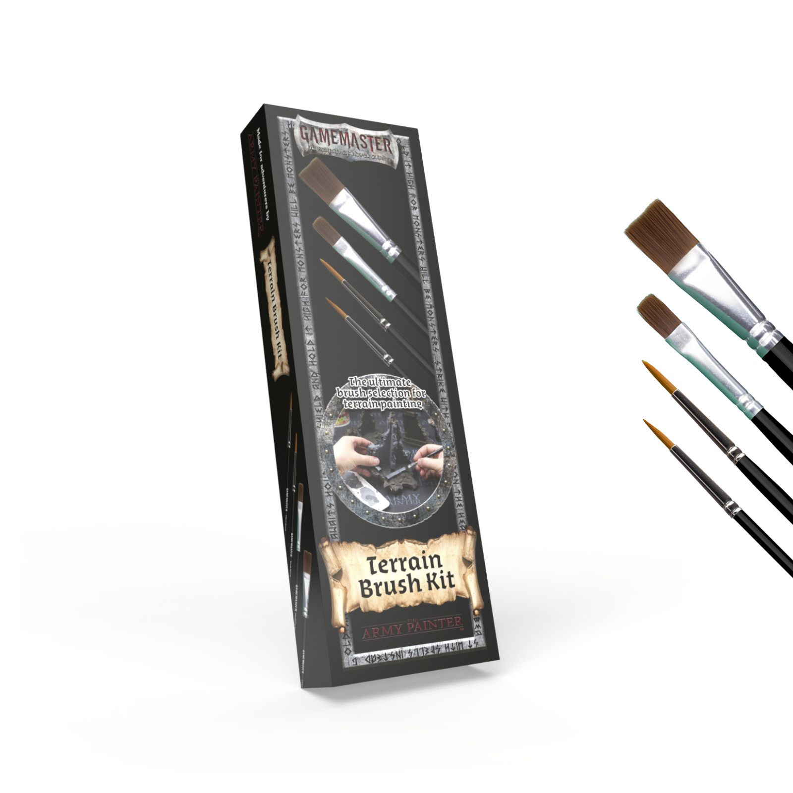 44175 GM4006P GAMEMASTER TERRAIN BRUSH SET