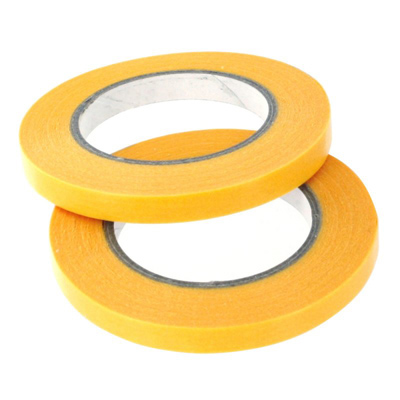 44501 MASKING TAPE 1MM X 18M PACK OF 2 ROLLS