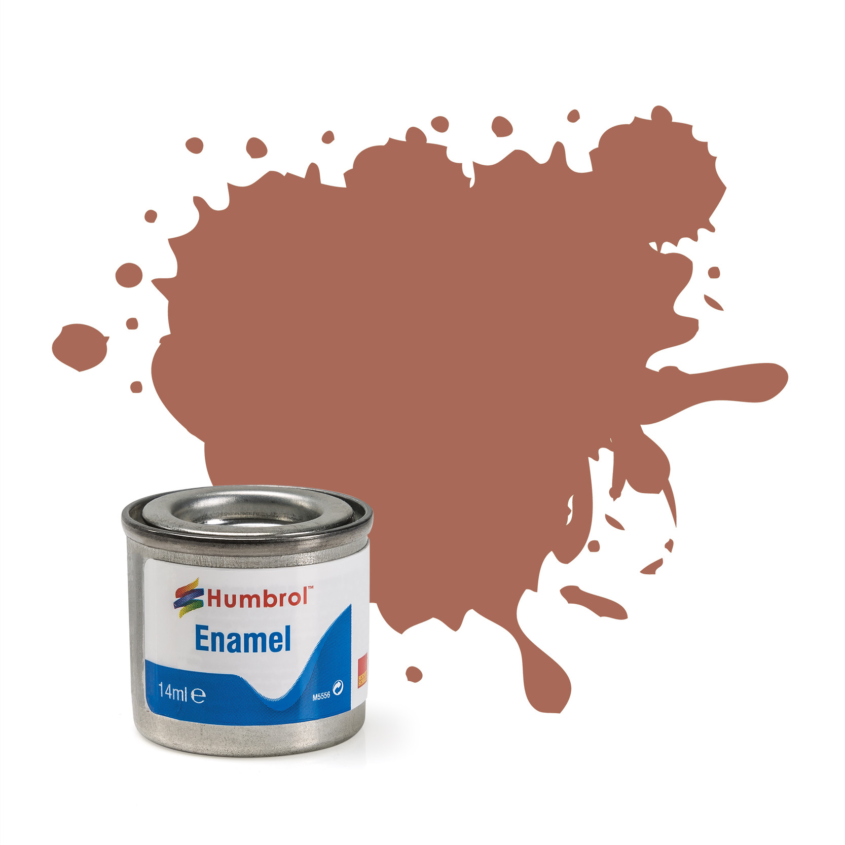 45010113 Enamel Tinlets No 113 Rust Matt