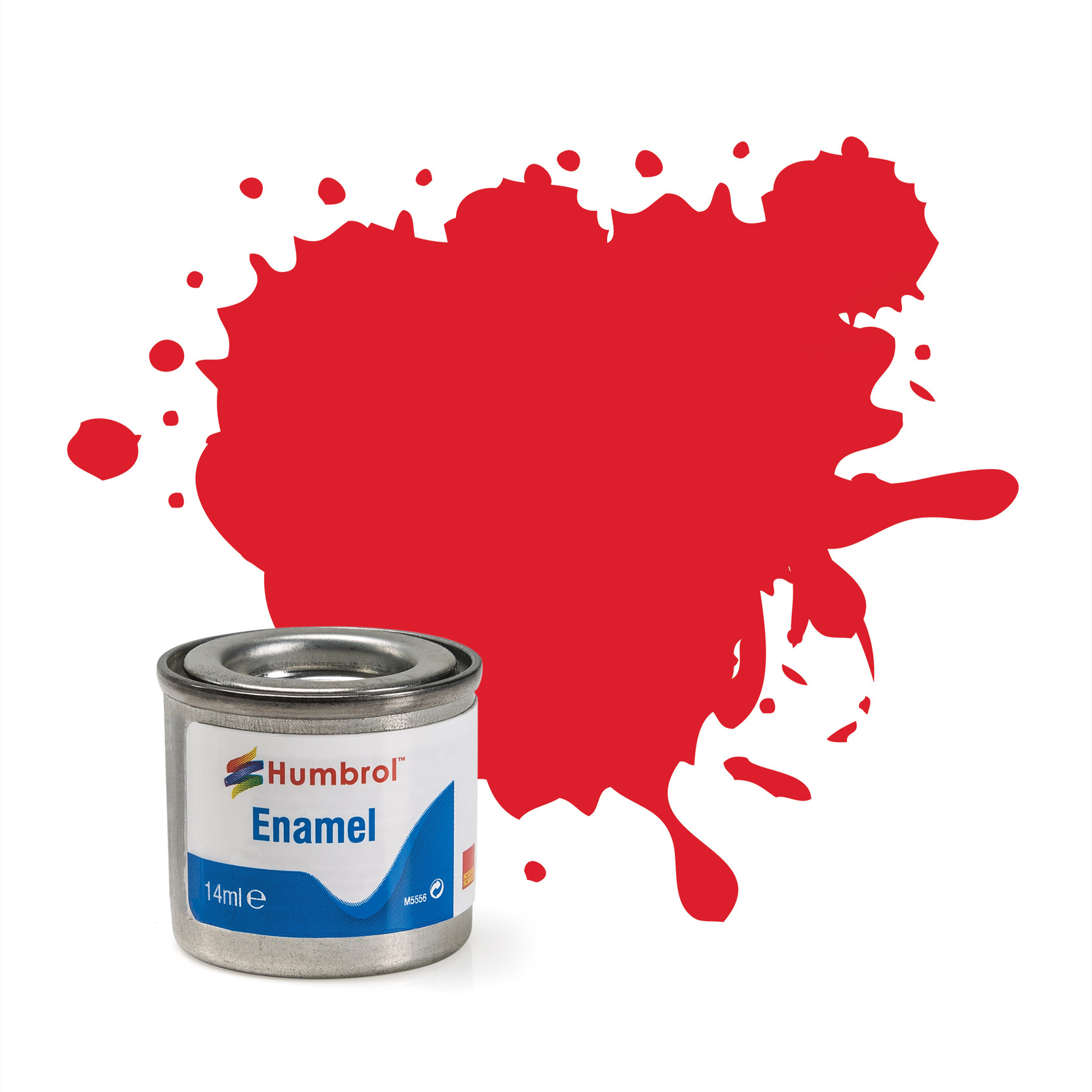 4501019 Enamel Tinlets No 19 Bright Red Gloss
