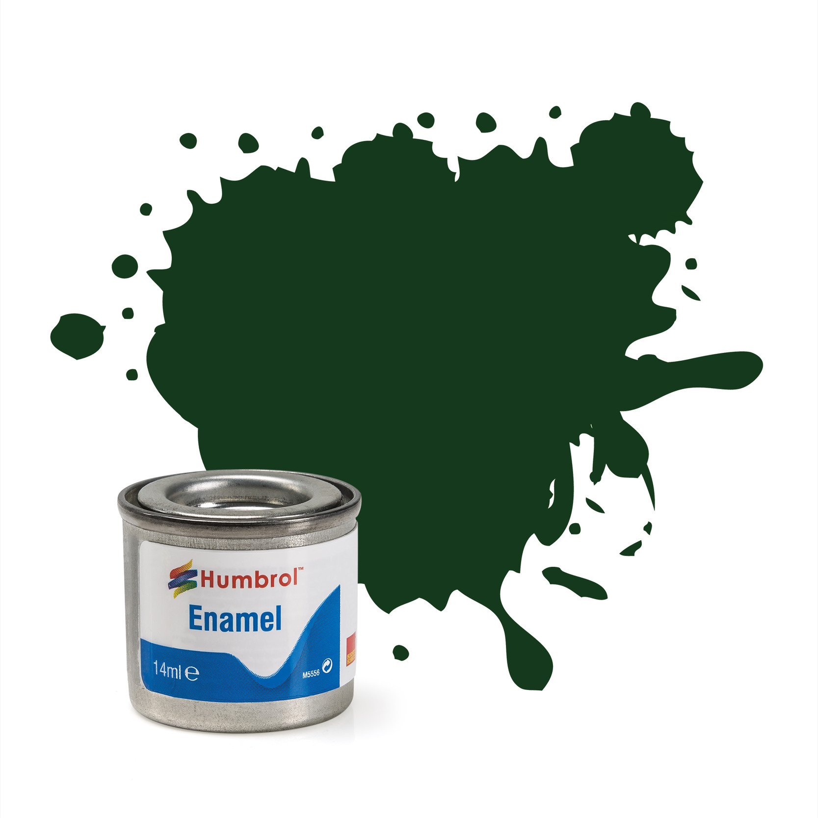 450103 Enamel Tinlets No 3 Brunswick Green Gloss