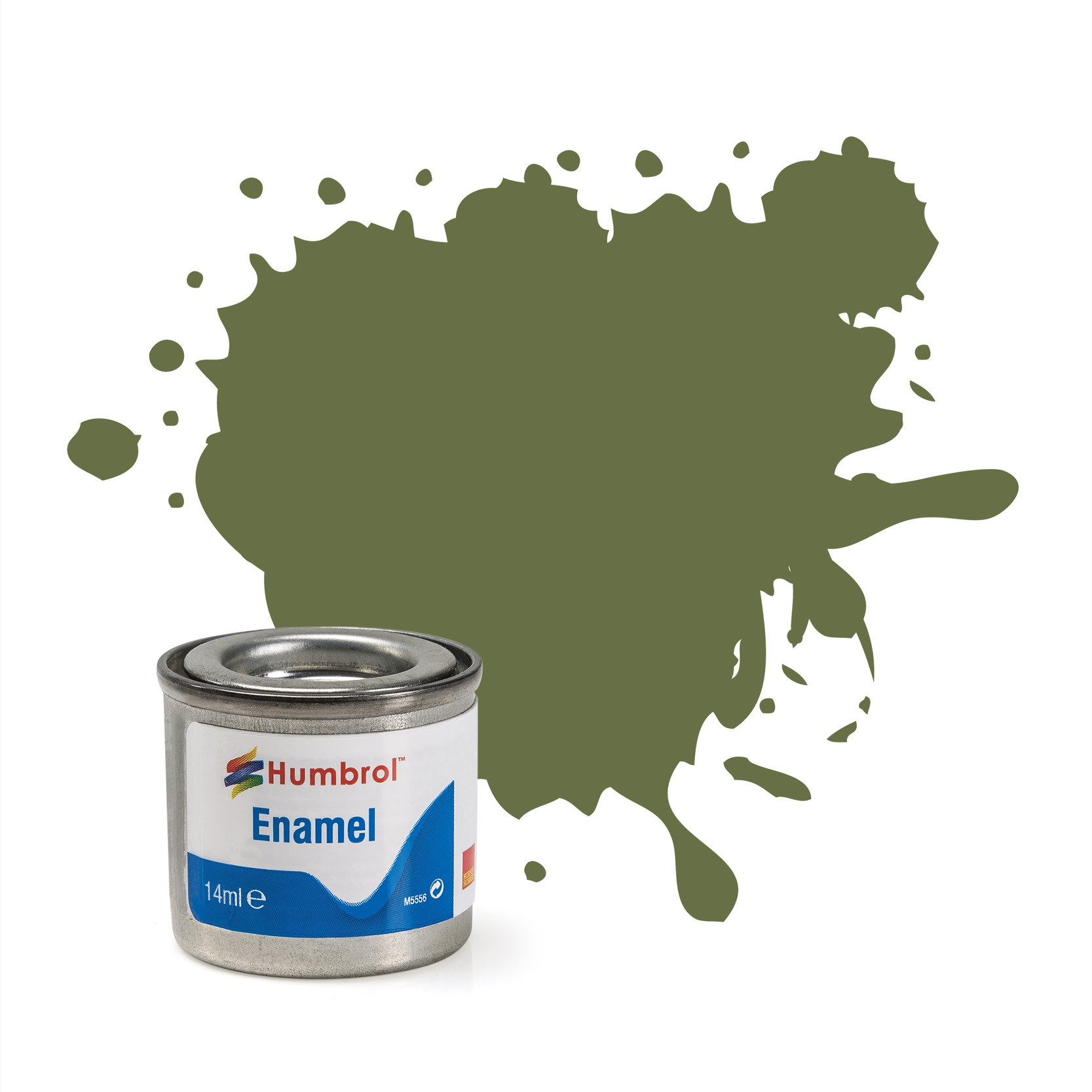 4501080 Enamel Tinlets No 80 Grass Green Matt