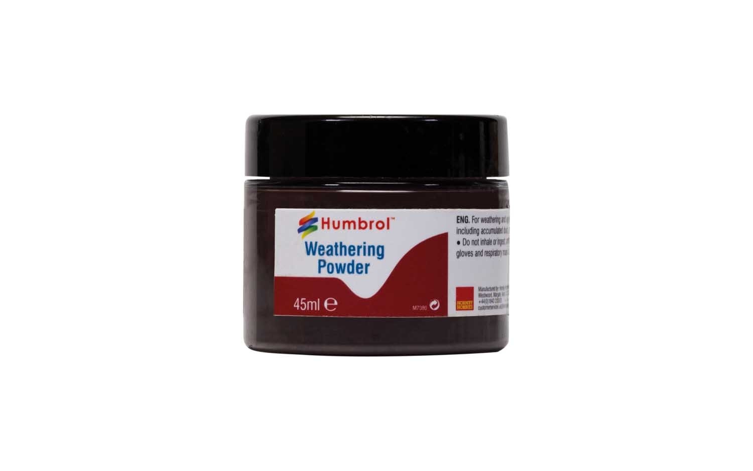 45100 HUMBROL AV0011 WEATHERING POWDER BLACK 45ML