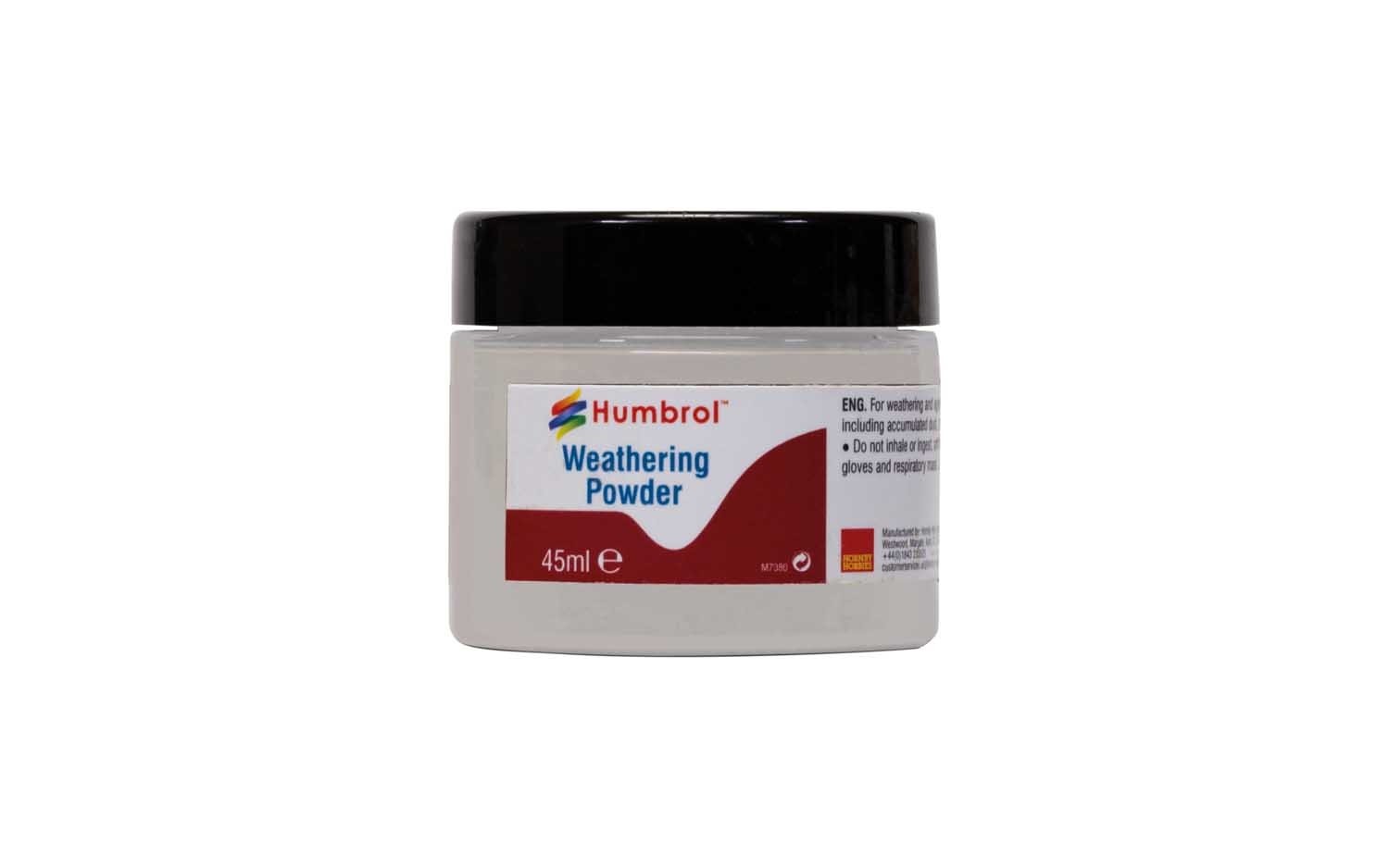 45101 HUMBROL AV0012 WEATHERING POWDER WHITE 45ML