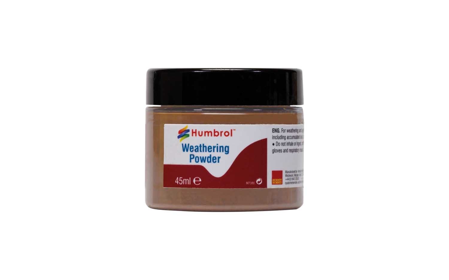 45107 HUMBROL AV0018 WEATHERING POWDER LIGHT RUST 45ML