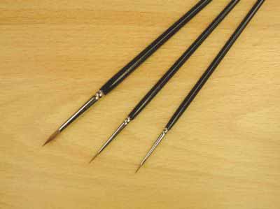 45515 Sable Paint Brushes - Size 1