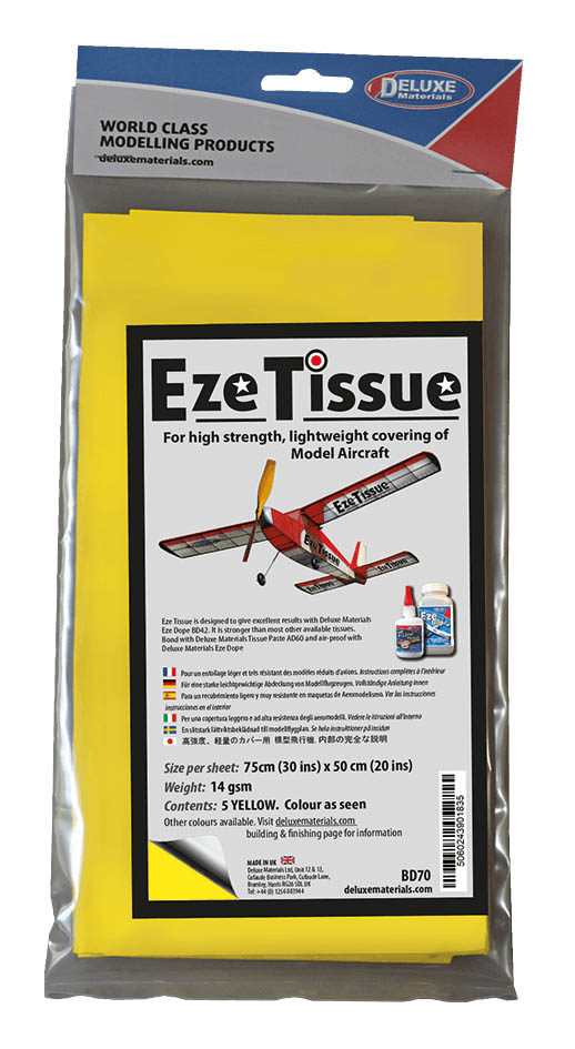 46150 BD70 EZE TISSUE YELLOW