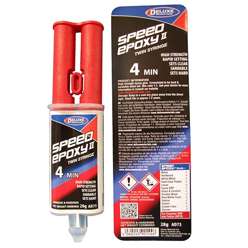 46158 AD73 SPEED EPOXY II 28g SYRINGE