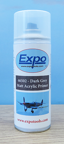 46502  Dark Grey 400ml Expo Acrylic Model Primer