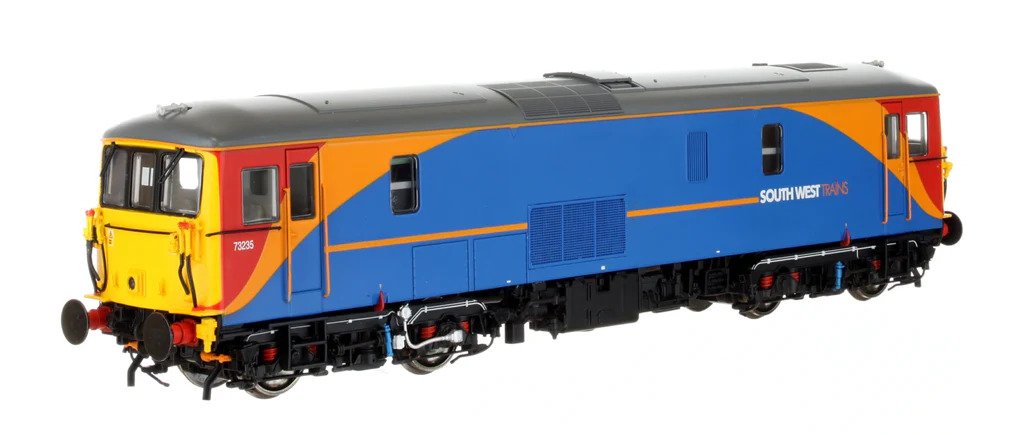4D-006-012 Dapol Class 73 South West Trains 73235 Blue Orange Red Livery
