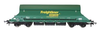4F-026-033 Dapol HIA Ftlnr Green Hvy Haul Limestone Hopper (Early Build) 3690