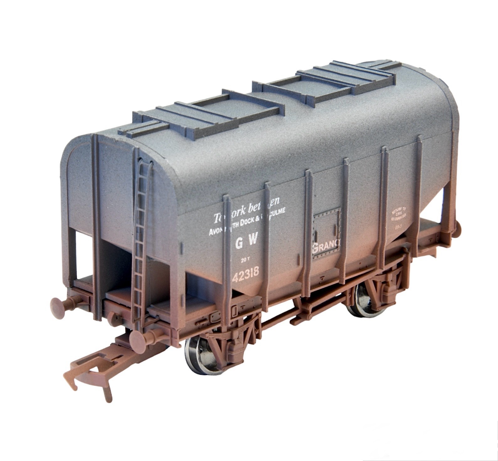 4F-036-052 Bulk Grain Hopper GWR Avonmouth 42318 Weathered