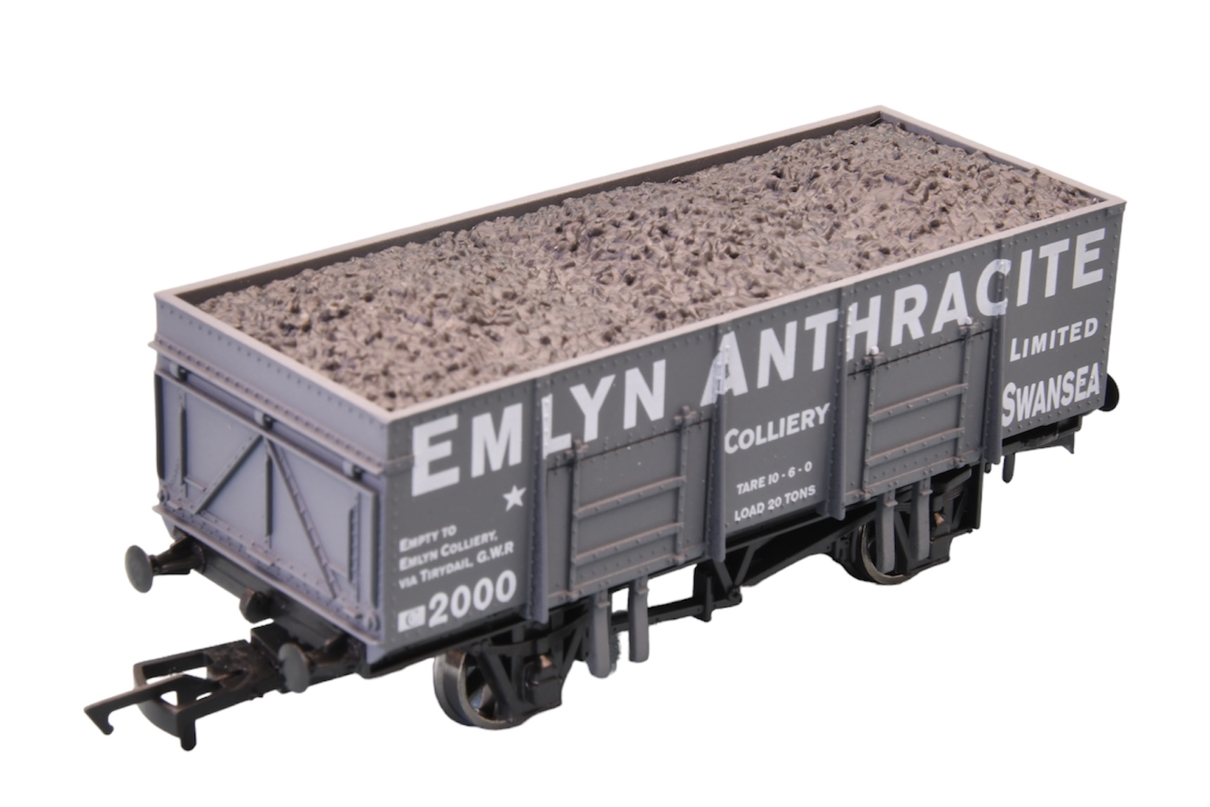 4F-038-001 Dapol 20T STEEL MINERAL EMLYN ANTHRACITE