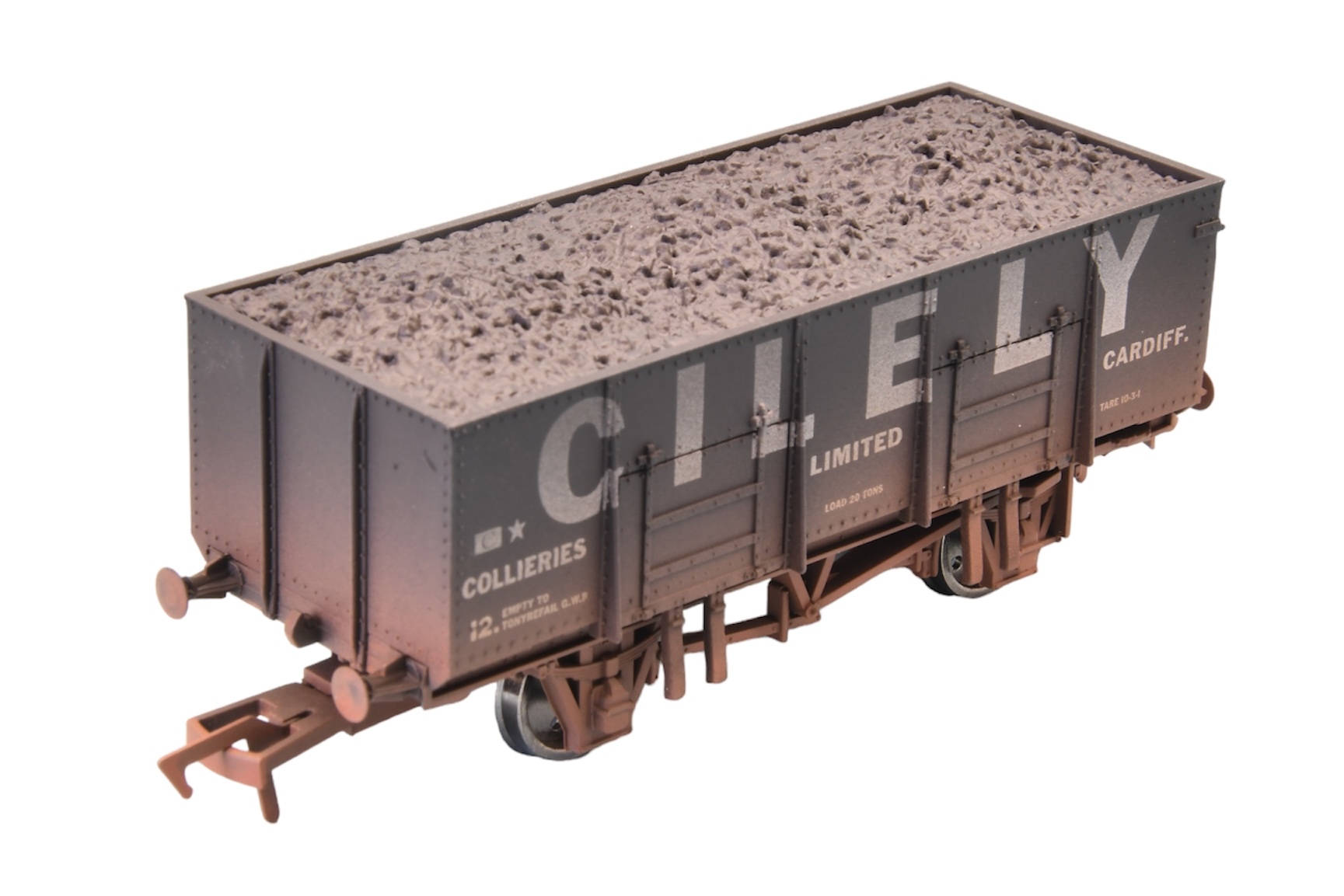 4F-038-105 Dapol 20T  STEEL MINERAL  CILELY  WEATHERED