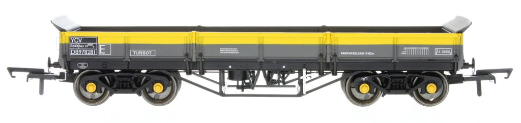 4F-043-013 Dapol Turbot Bogie Ballast Wagon Engineers Dutch 978281
