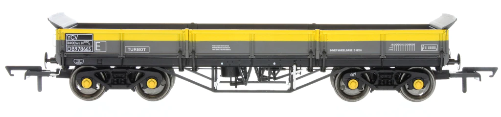 4F-043-016 Dapol Turbot Bogie Ballast Wagon Engineers Dutch 978665