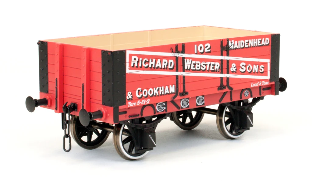 4F-052-002 5 PLANK WAGON 9' W/B MARSHALL WEATHERED