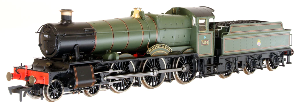 4S-001-006 Dapol Draycott Manor 7810 BR Lined Green Small E/Crest