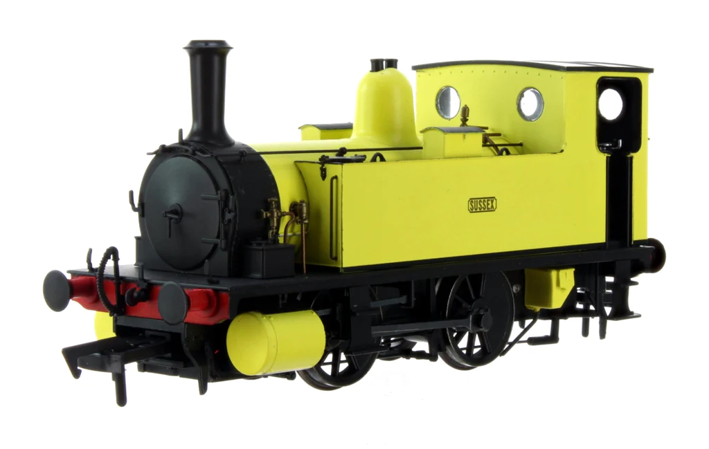 4S-018-010D Dapol B4 0-4-0T Sussex Yellow  DCC