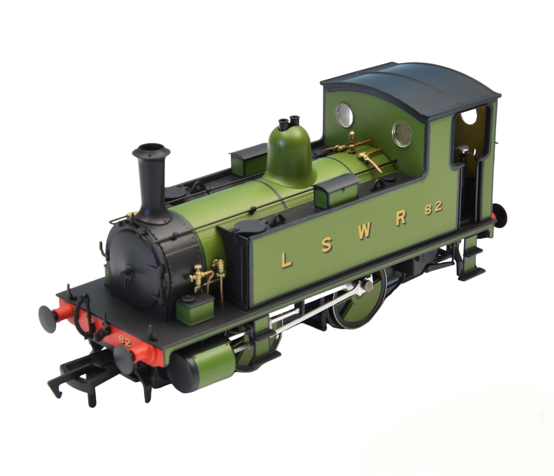 4S-018-013D B4 0-4-0T LSWR  Dark Green 82 DCC Fitted