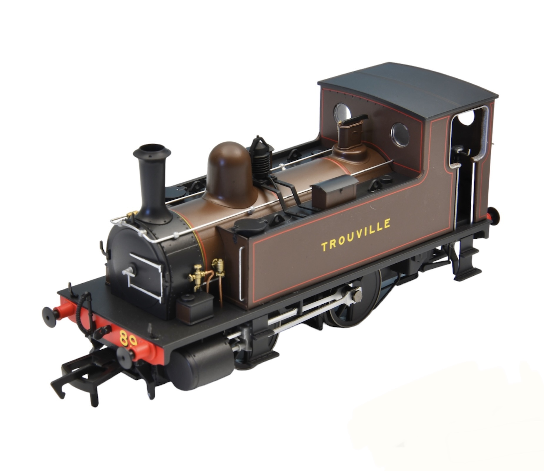 4S-018-014 Dapol B4 0-4-0T Trouville  Brown  89