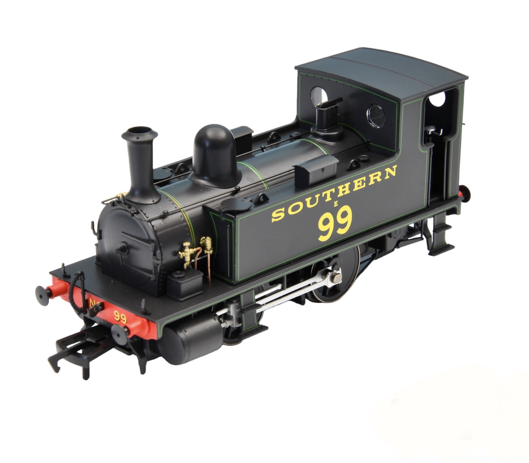 4S-018-015 B4 0-4-0T Southern Black lined 99