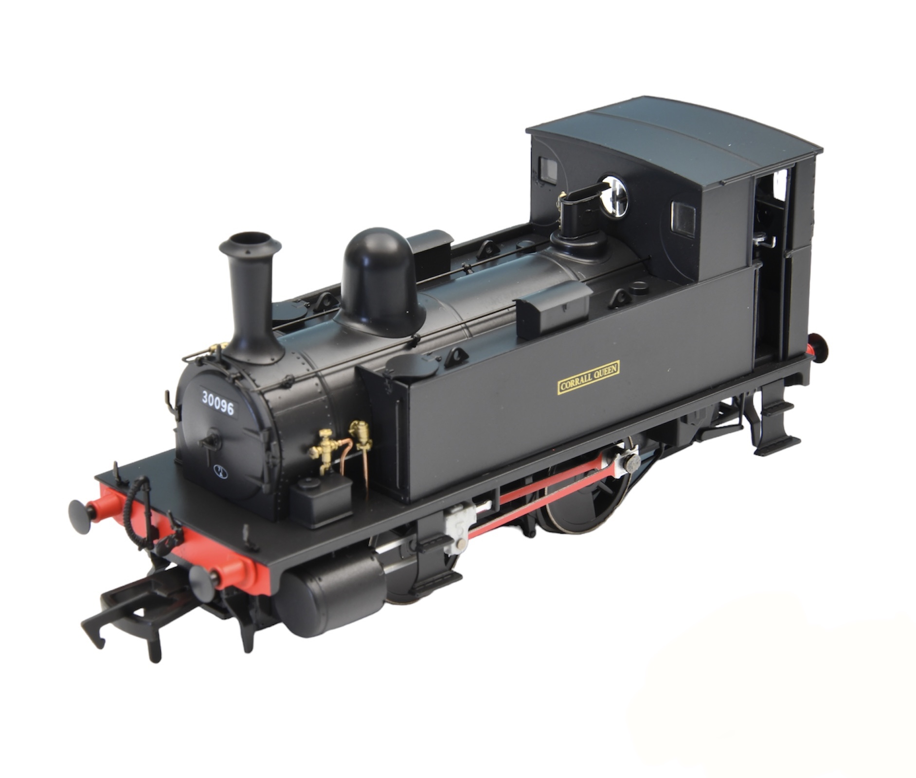 4S-018-016 B4 0-4-0T Black Corrall Queen 30096