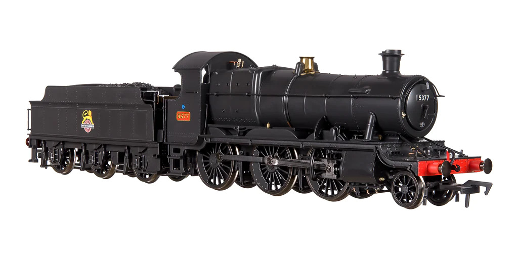 4S-043-014 GWR 43xx 2-6-0 Mogul 5377 BR Black Early Crest