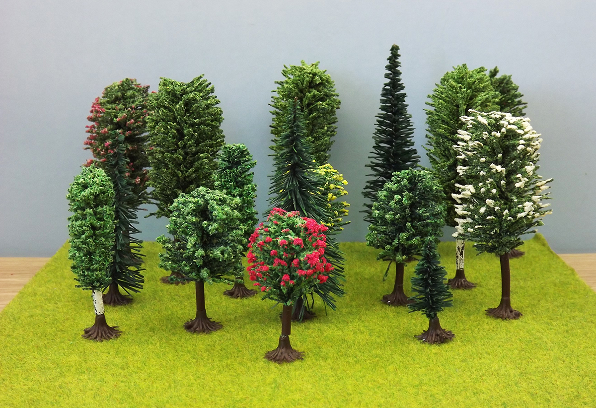 59501 Jordan 4A Pack of 50 Assorted Trees