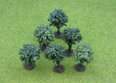 59508 Jordan No 9D Pack of 6 Green Bushes