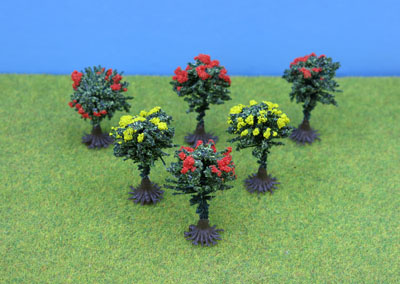 59509 Jordan No 9E Pack of 6 Coloured Bushes