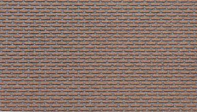 59523 Jordan Red Brick Wall Embossed Sheet