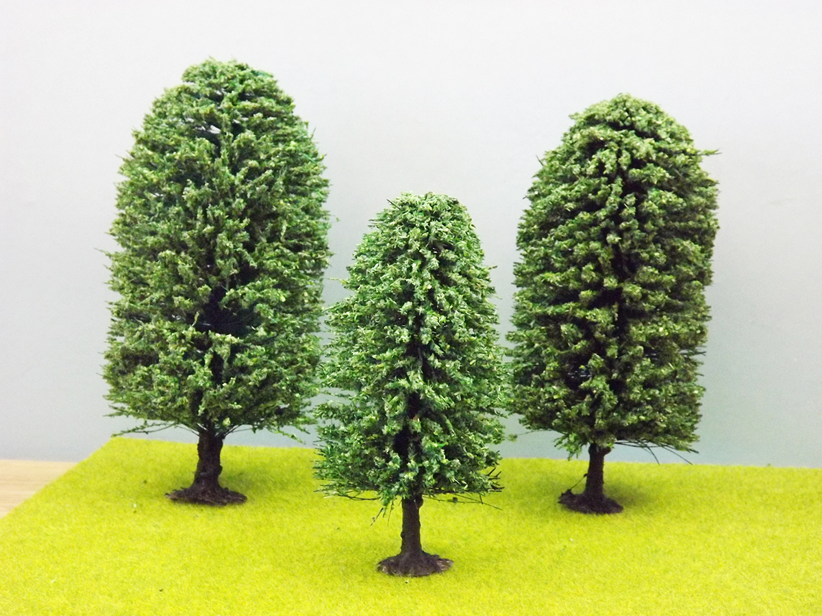 59540 Jordan 5C Pack of 3 Large Green Trees