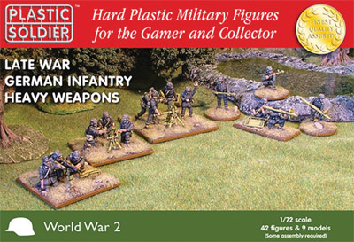 62004 WW2020005 Late War German Infantry Heavy Weapons