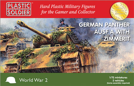 62018 WW2V20011 German Panther Ausf A with Zimmerit