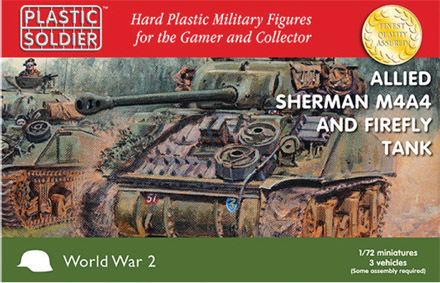 62022 WW2V20015 Allied Sherman M4A4 Firefly Tank