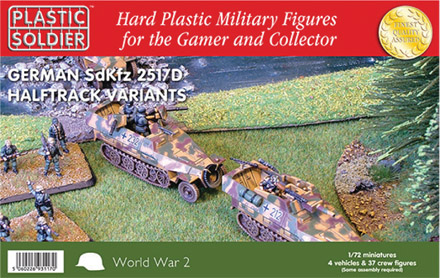 62023 WW2V20016 German sdKfz 251 D Variants Kit