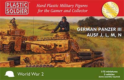 62030 WW2V20018 German Panzer III AUSF J, L, M, N