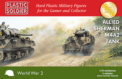 62047 WW2V20034 1/72nd Sherman M4A2