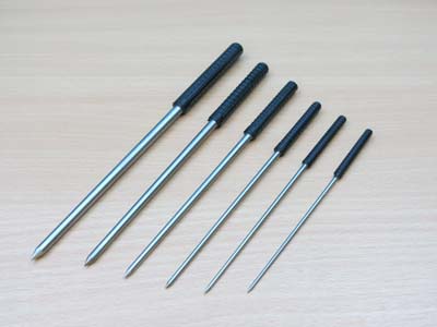70360 6pc Smoothing Broach set in case. Covers sizes: 1.2-3.0mm