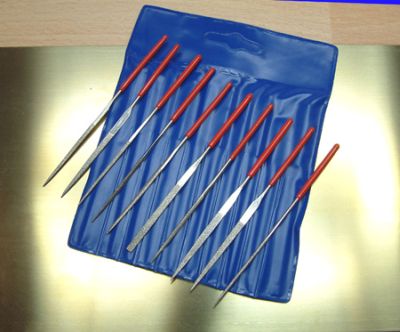 72506 Miniature 10pc Diamond Needle File Set in Wallet