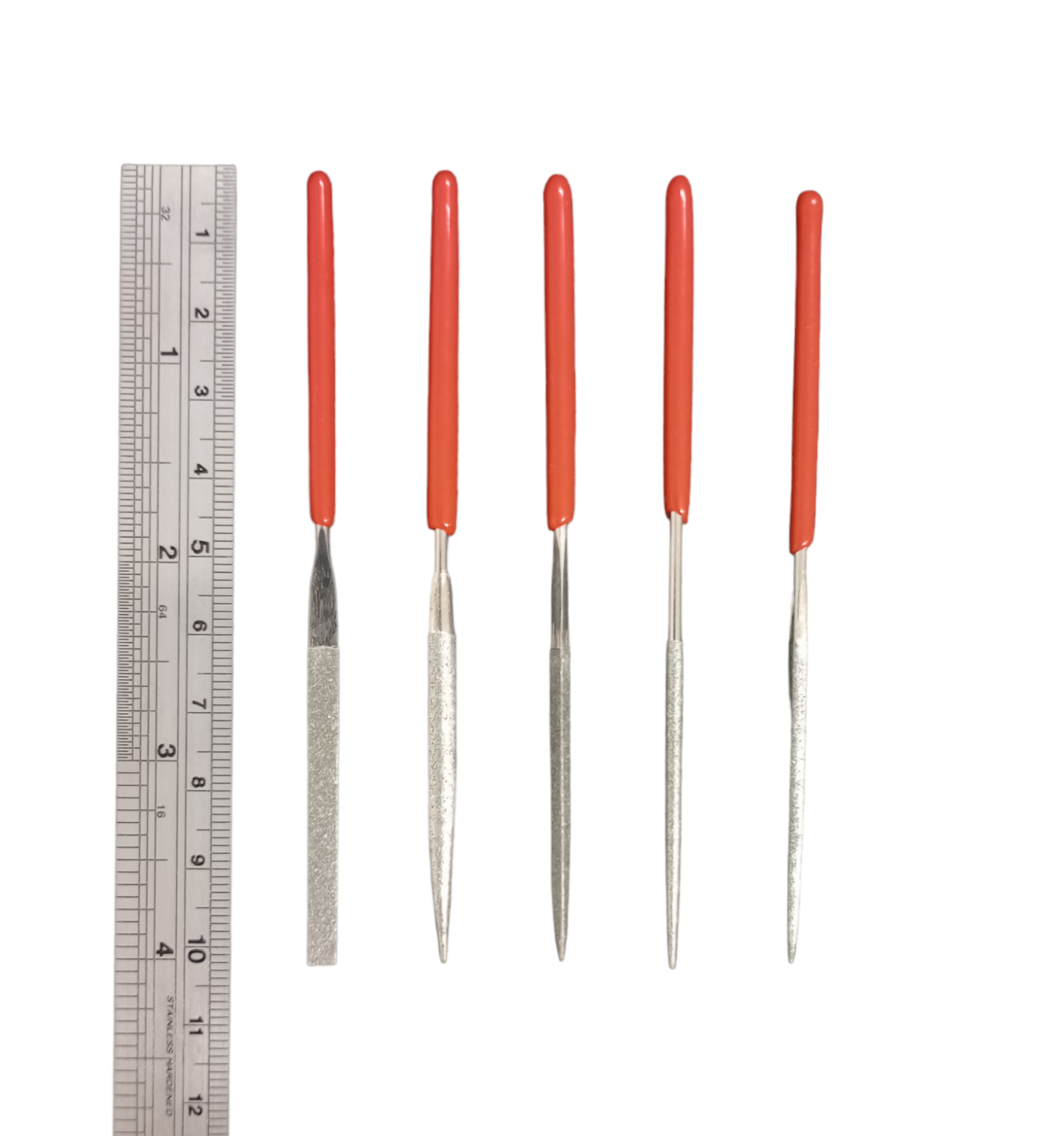 72517 Miniature 5pc Diamond Needle File Set in Wallet